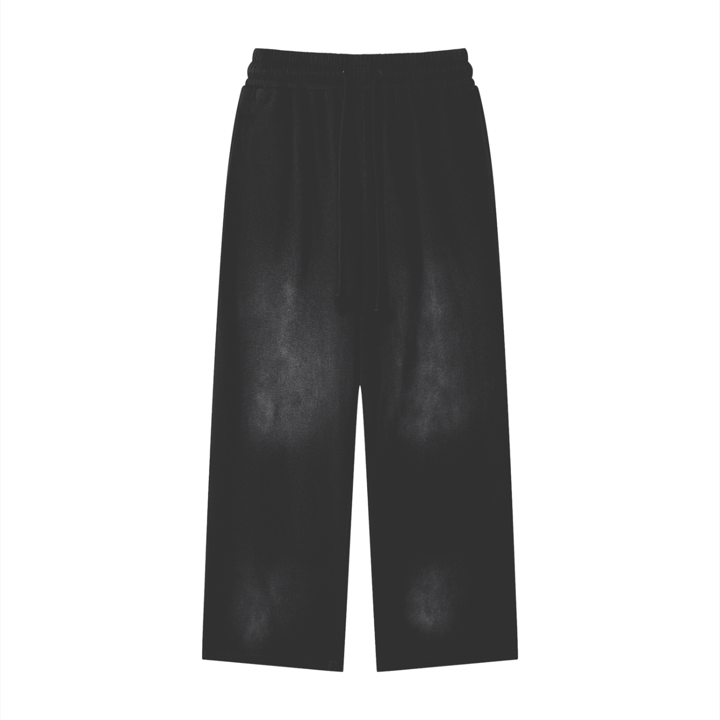 Washed Pure Cotton Loose-Fit Sweatpants