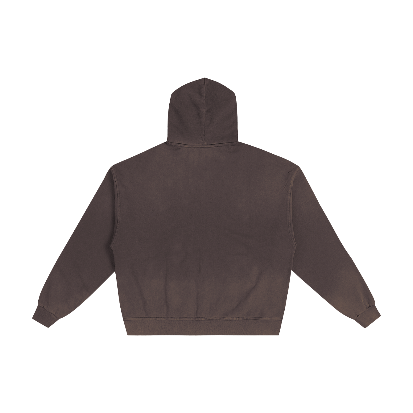 Sahra Hand-Frayed Cotton Zip Hoodie - Dark Grey