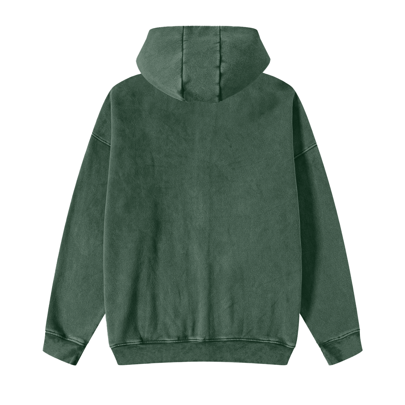 Eden Washed Zip-Through Fleece Hoodie