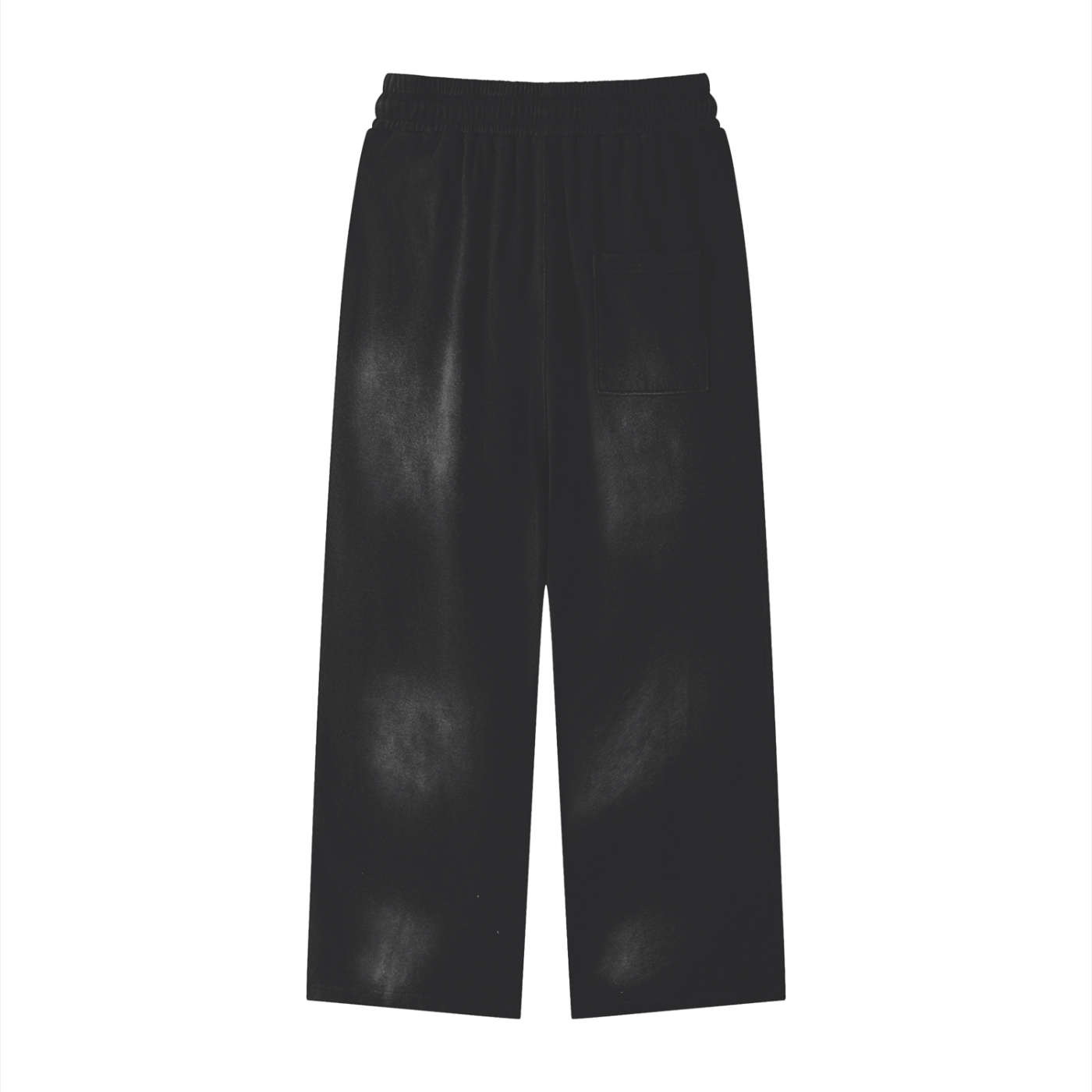 Washed Pure Cotton Loose-Fit Sweatpants